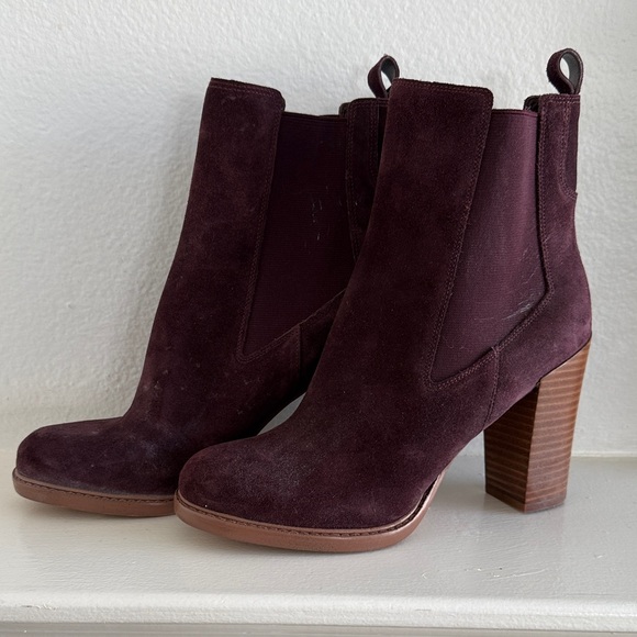 Marc Fisher Shoes - Marc Fisher Burgundy Heeled Boots